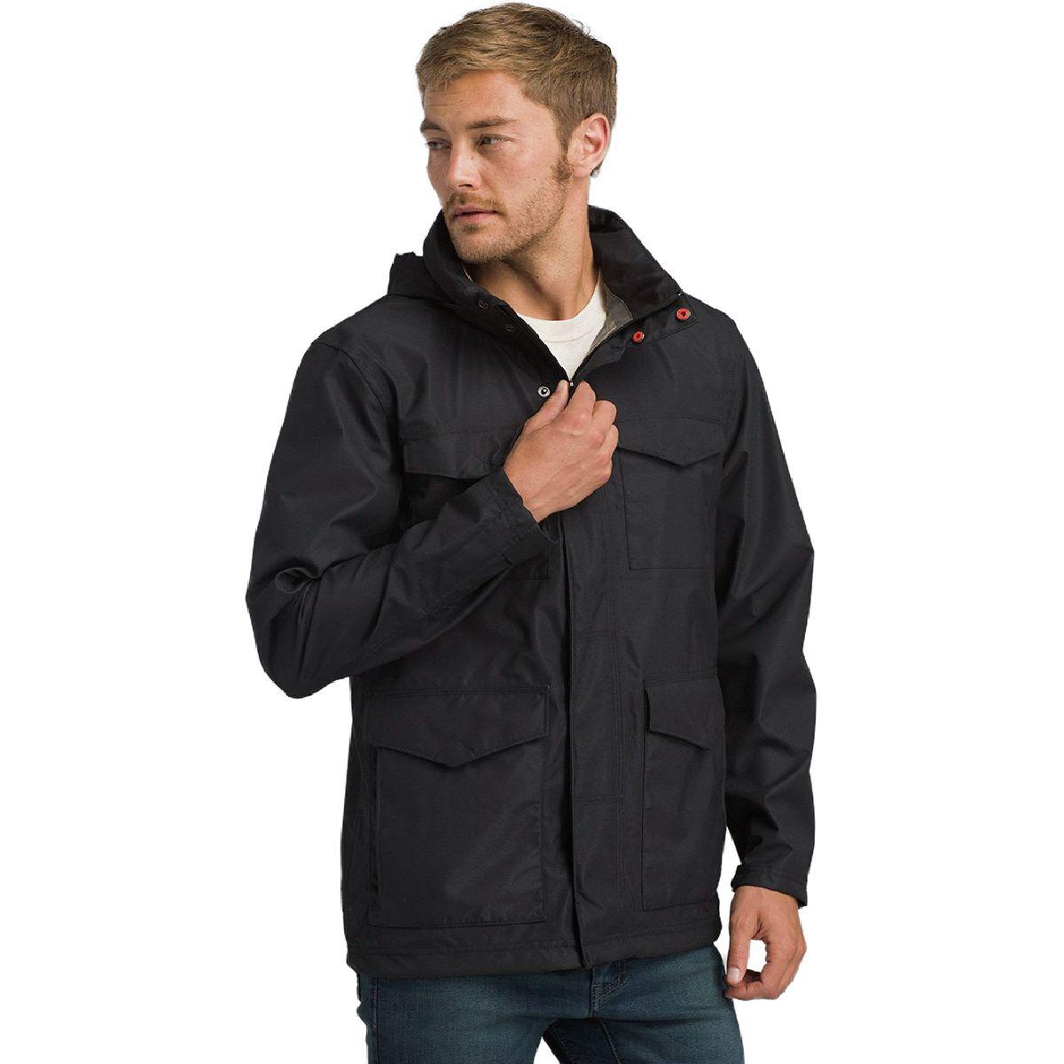 oakley field jacket clear black