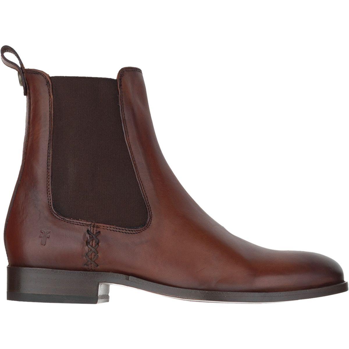 frye moto chelsea boot