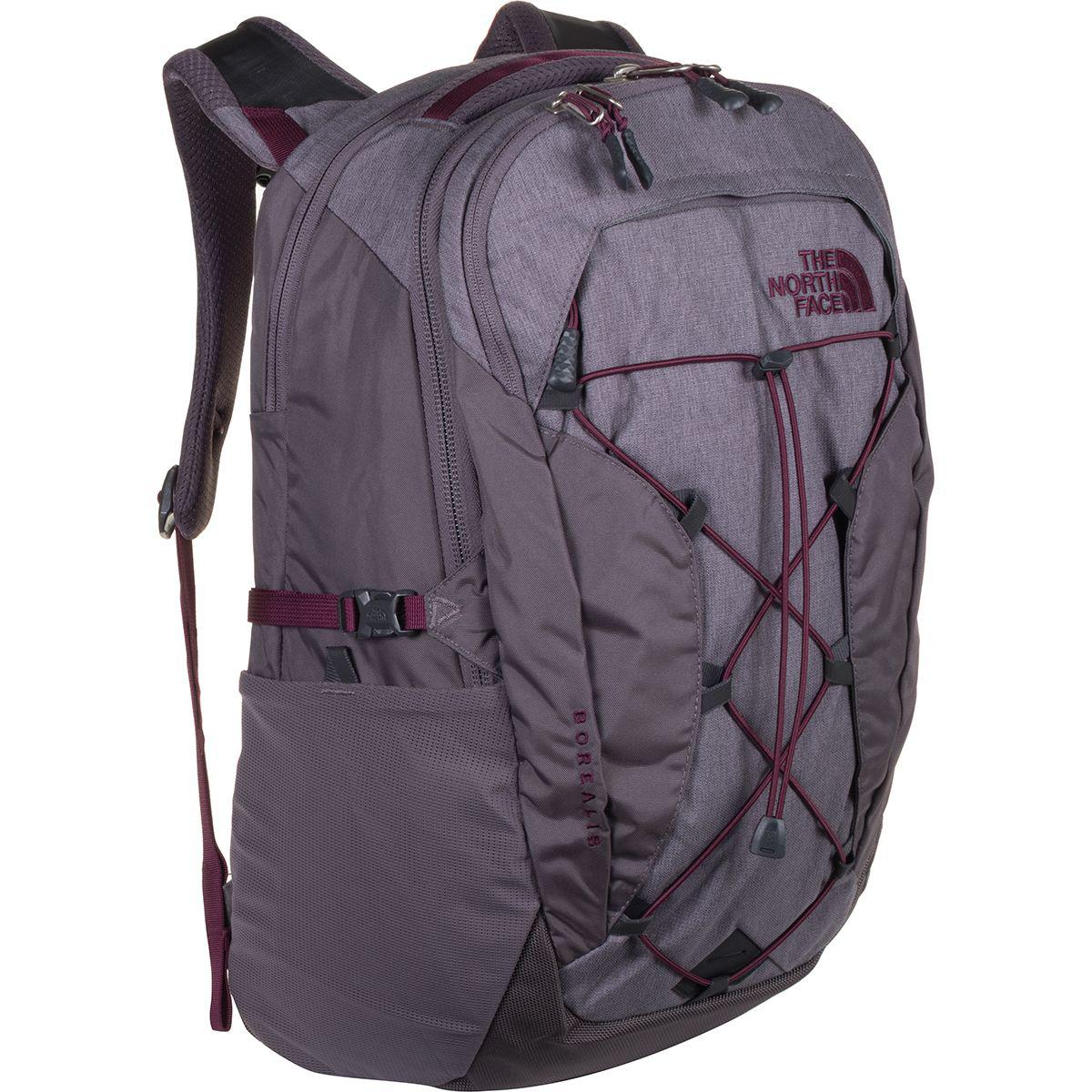 the north face women's borealis luxe backpack misty rose