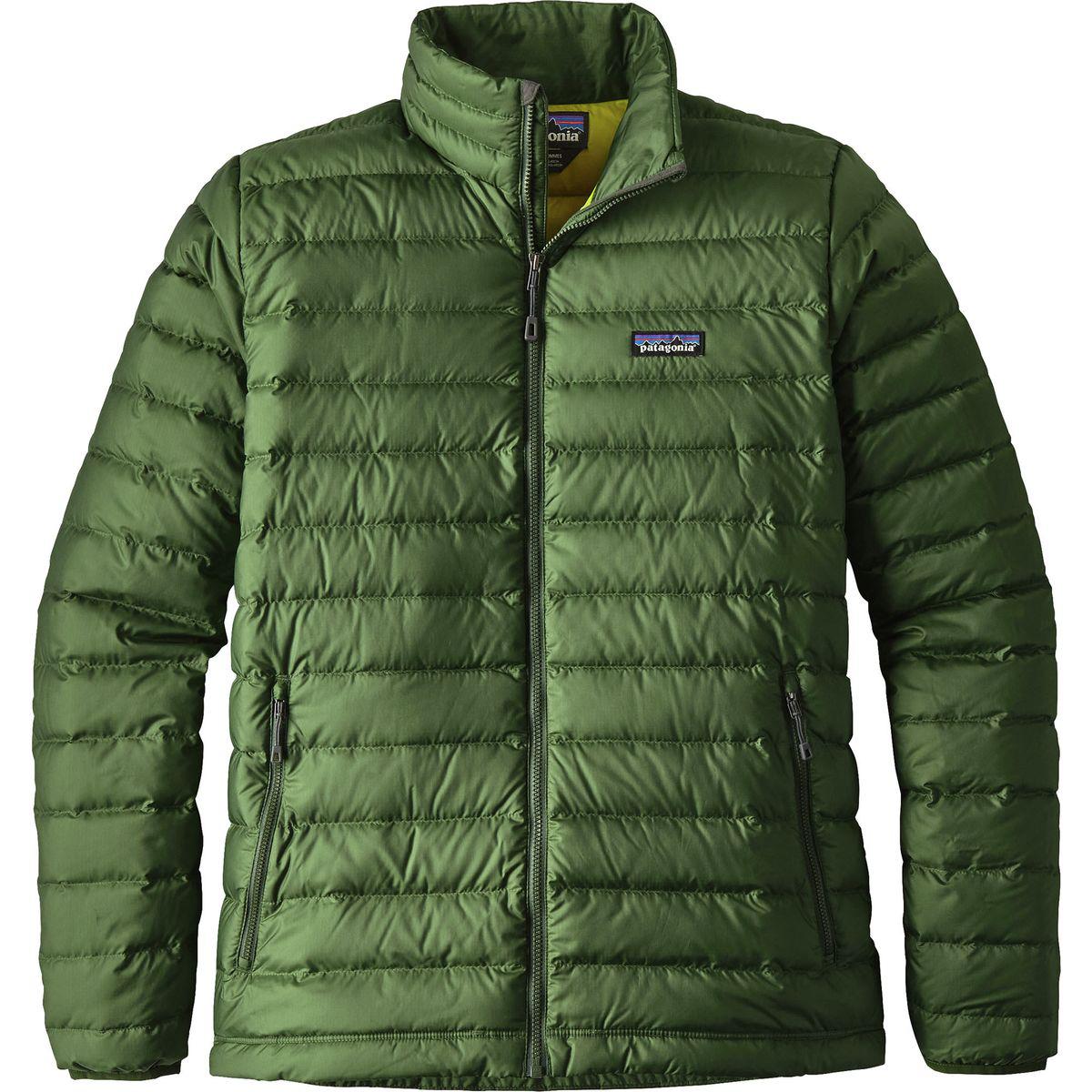 green patagonia sweatshirt