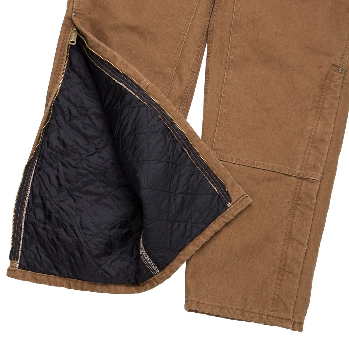 quilted lined pants