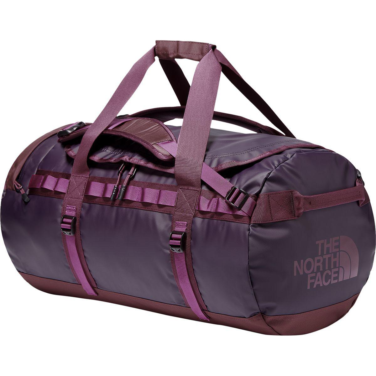 north face base camp duffel purple