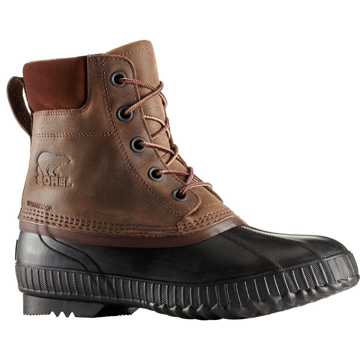 sorel men's cheyanne lace rain boot
