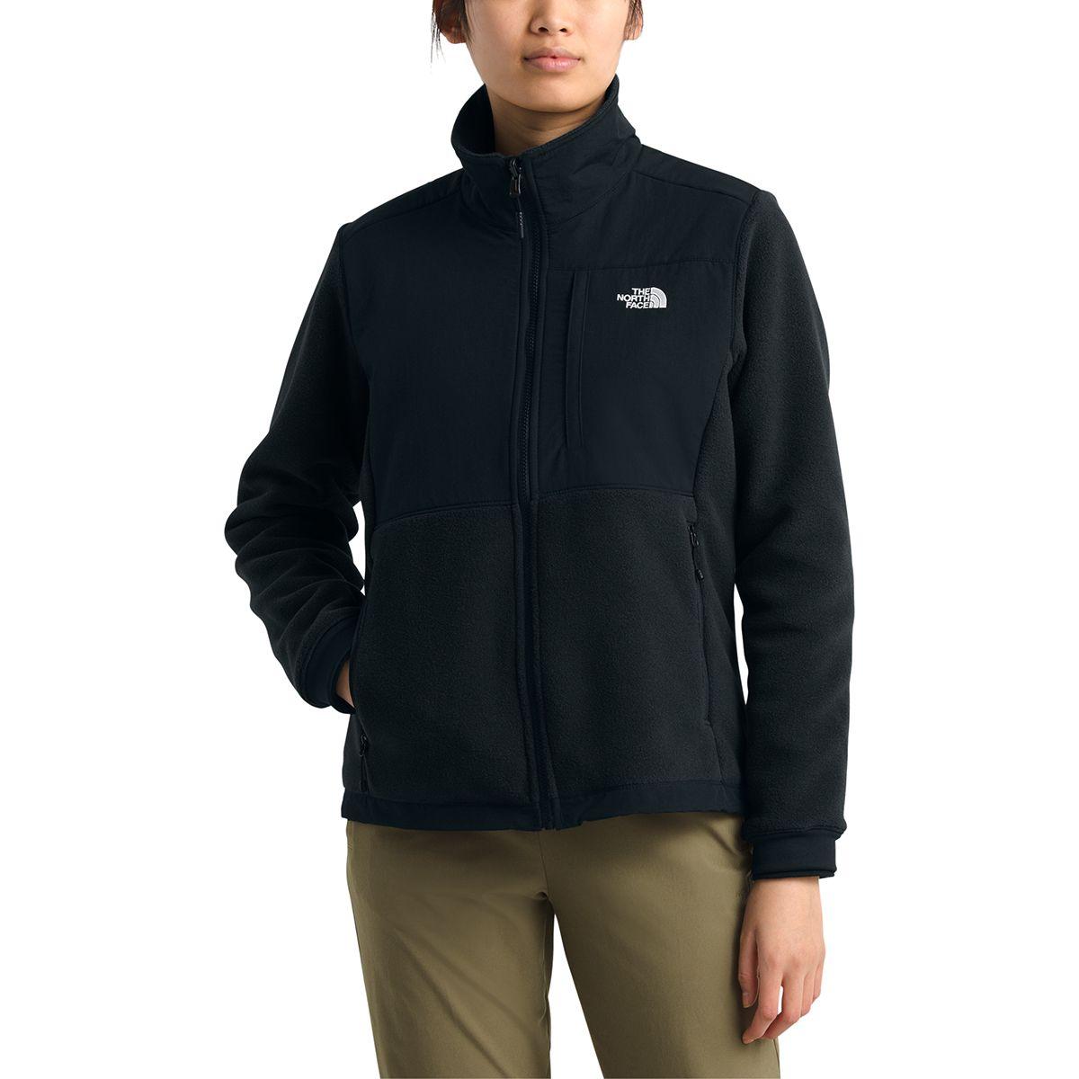 the north face denali 2 jacket in black