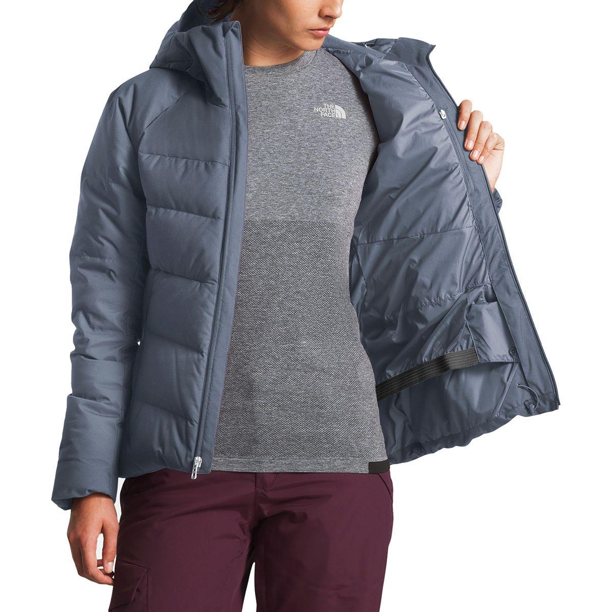 the north face heavenly down hooded puffer jacket