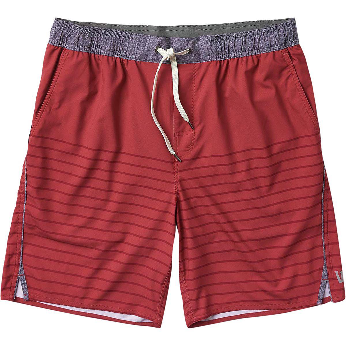 Vuori Synthetic Trail Short in Red for 