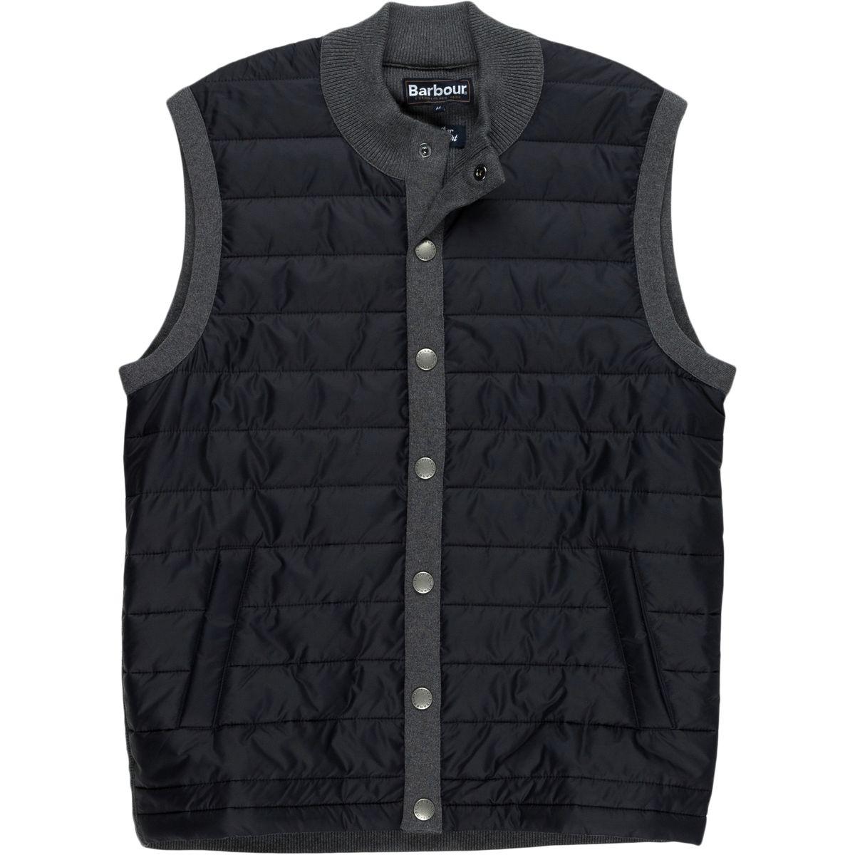 Barbour Synthetic Essential Gilet Vest in Mid Grey (Gray) for Men - Lyst