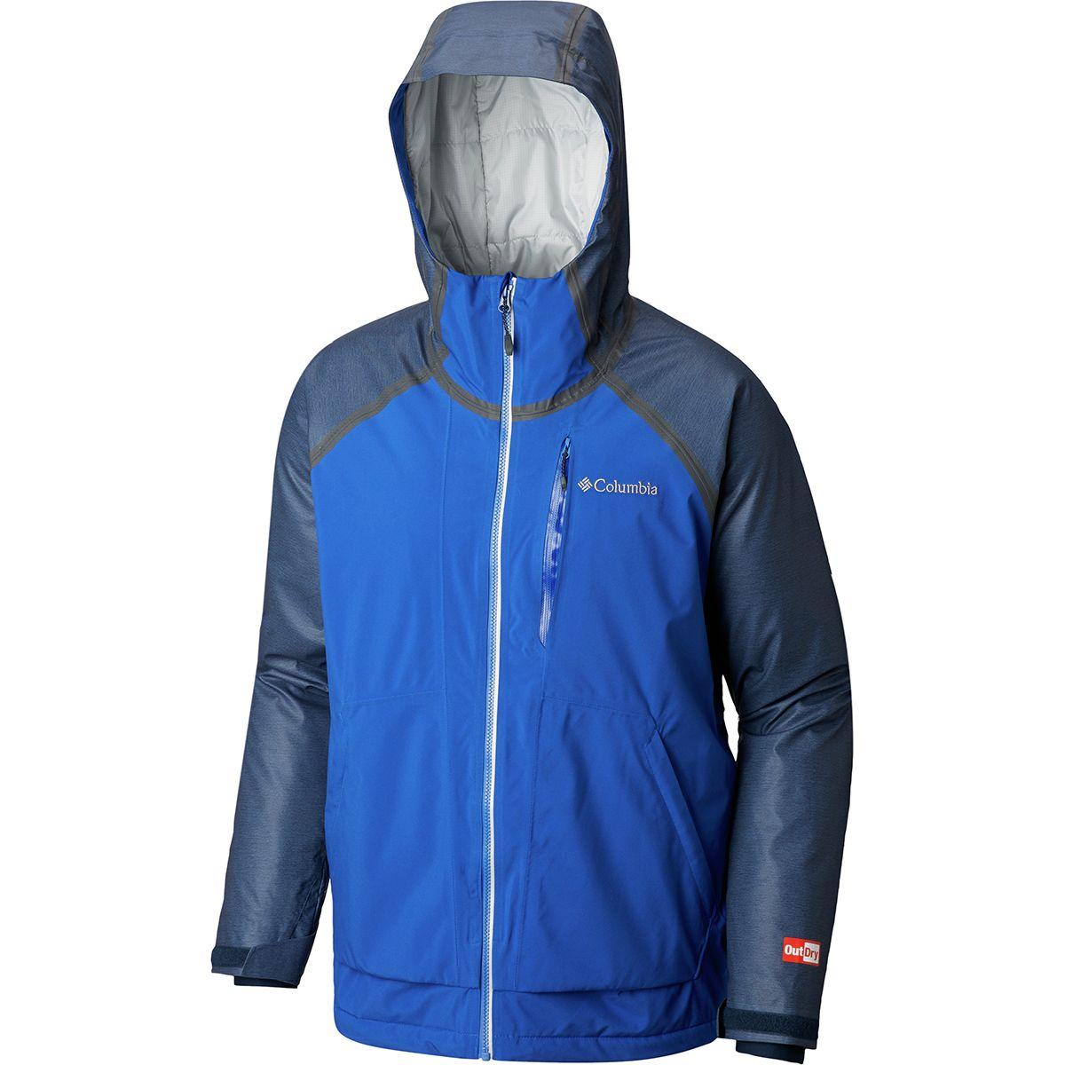 columbia men's outdry glacial hybrid jacket