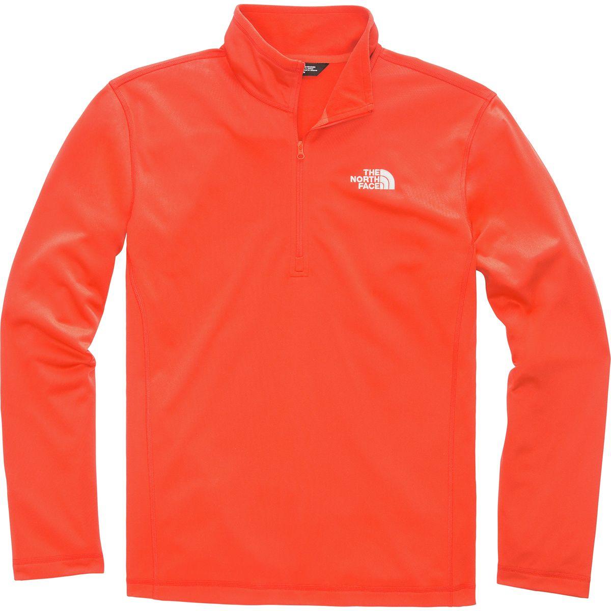 The North Face Tech Glacier Fleece Pullover - 1/4-zip in Orange for Men - Lyst