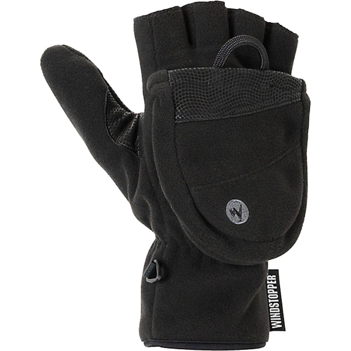 Marmot Leather Windstopper Convertible Glove in Black for Men Lyst