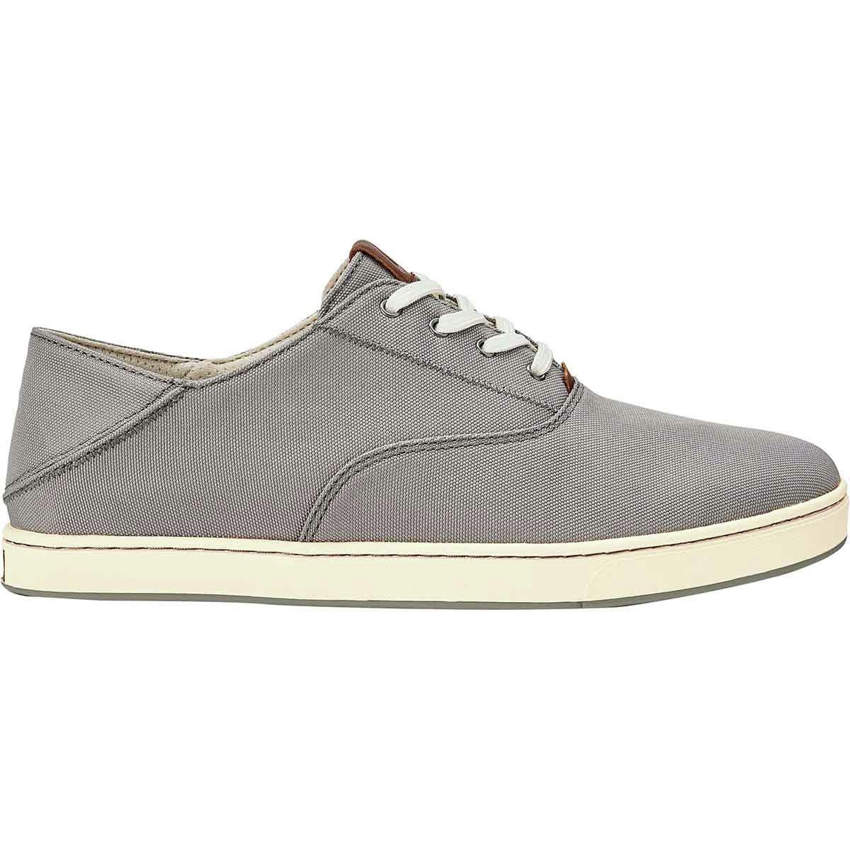 grey shoes white laces