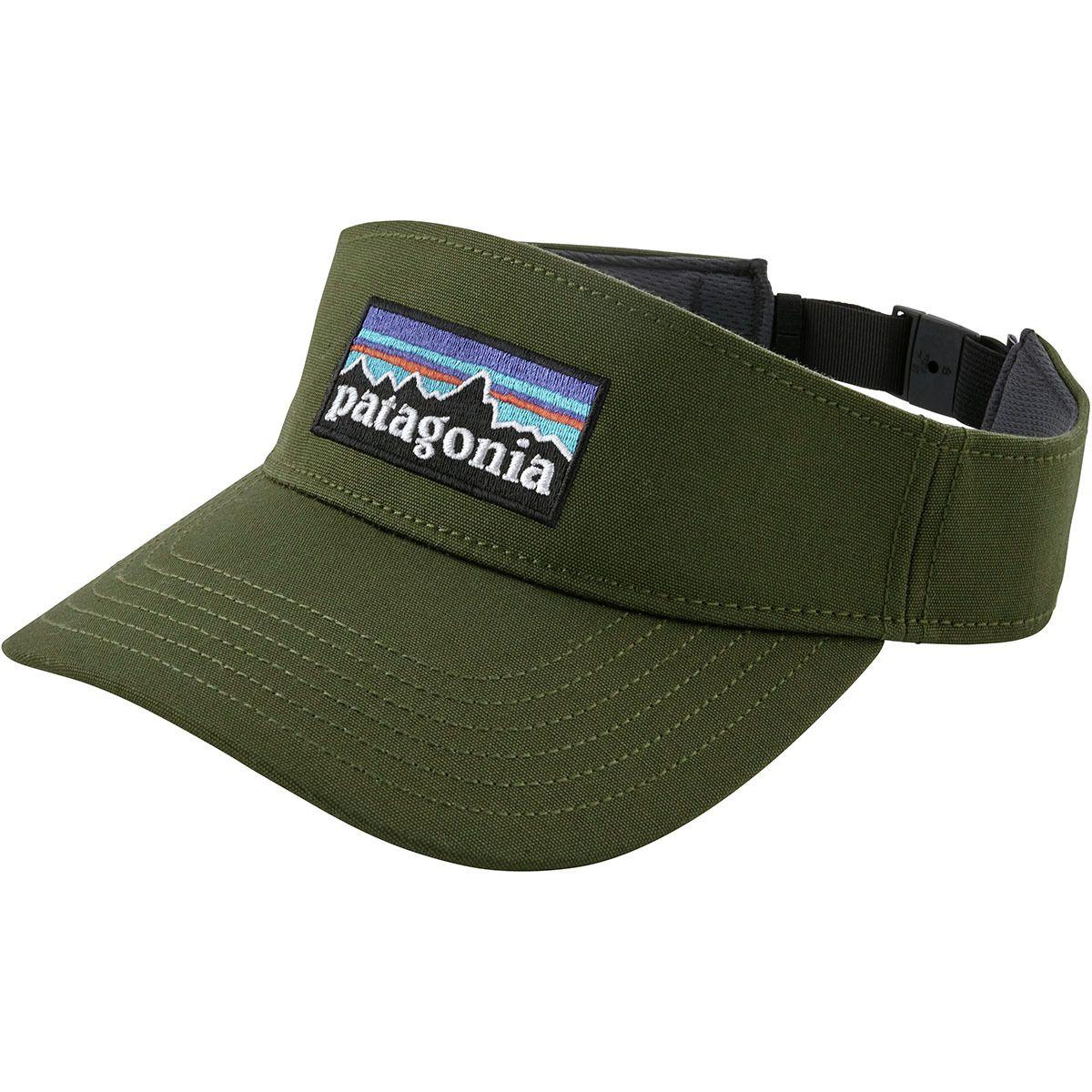 Patagonia Cotton P6 Logo Visor in Green for Men Lyst