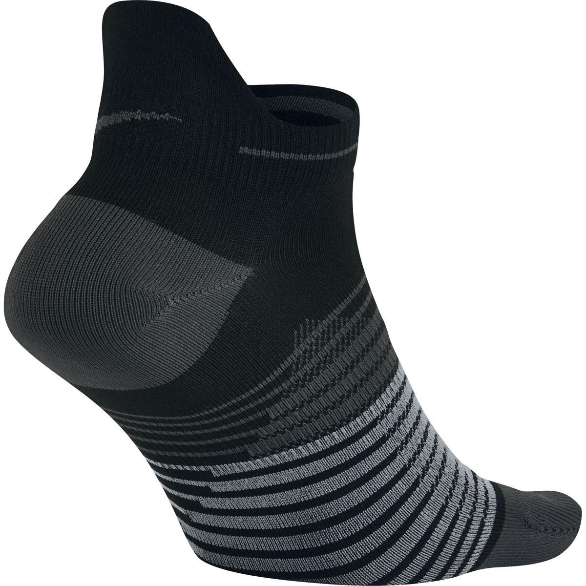 Nike Synthetic Running Dri-fit Lightweight No-show Tab Sock in Black ...