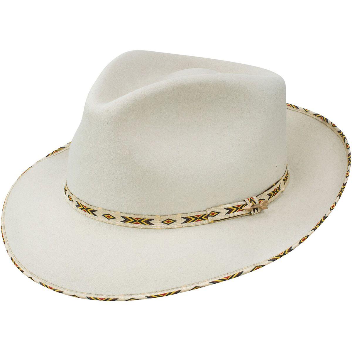 Stetson Wool Vanguard Hat in Bone 