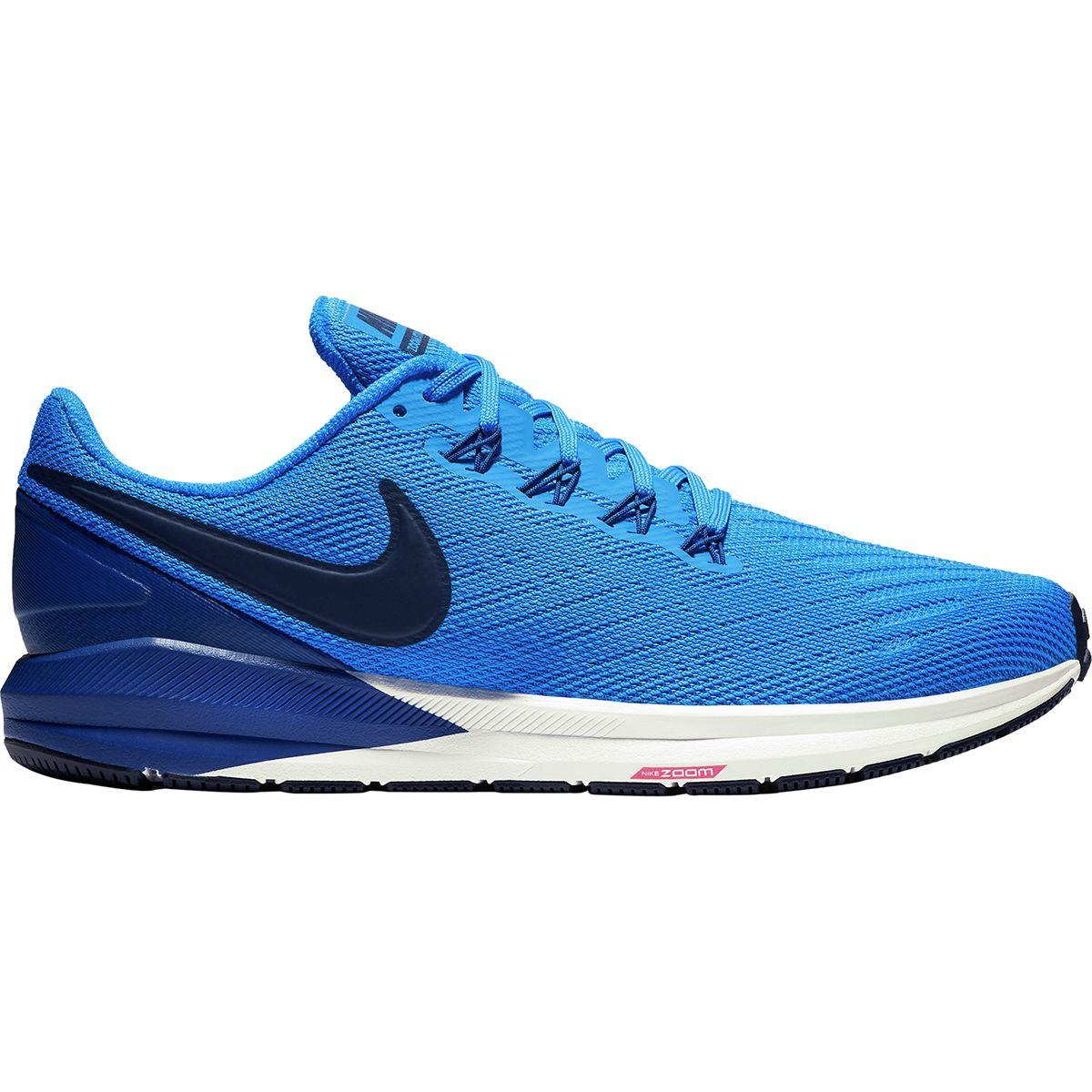 nike air zoom structure 22 blue