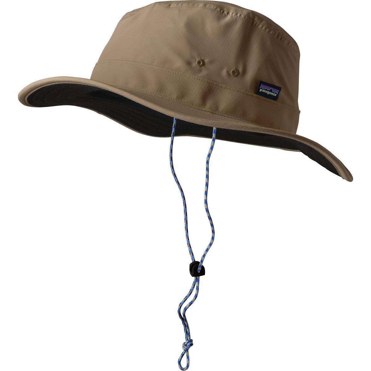 Patagonia Synthetic Tech Sun Booney Hat in Natural for Men | Lyst