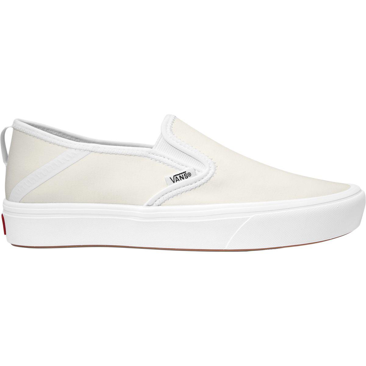 Vans Canvas Comfycush Slip-on Sf Shoe in White - Lyst