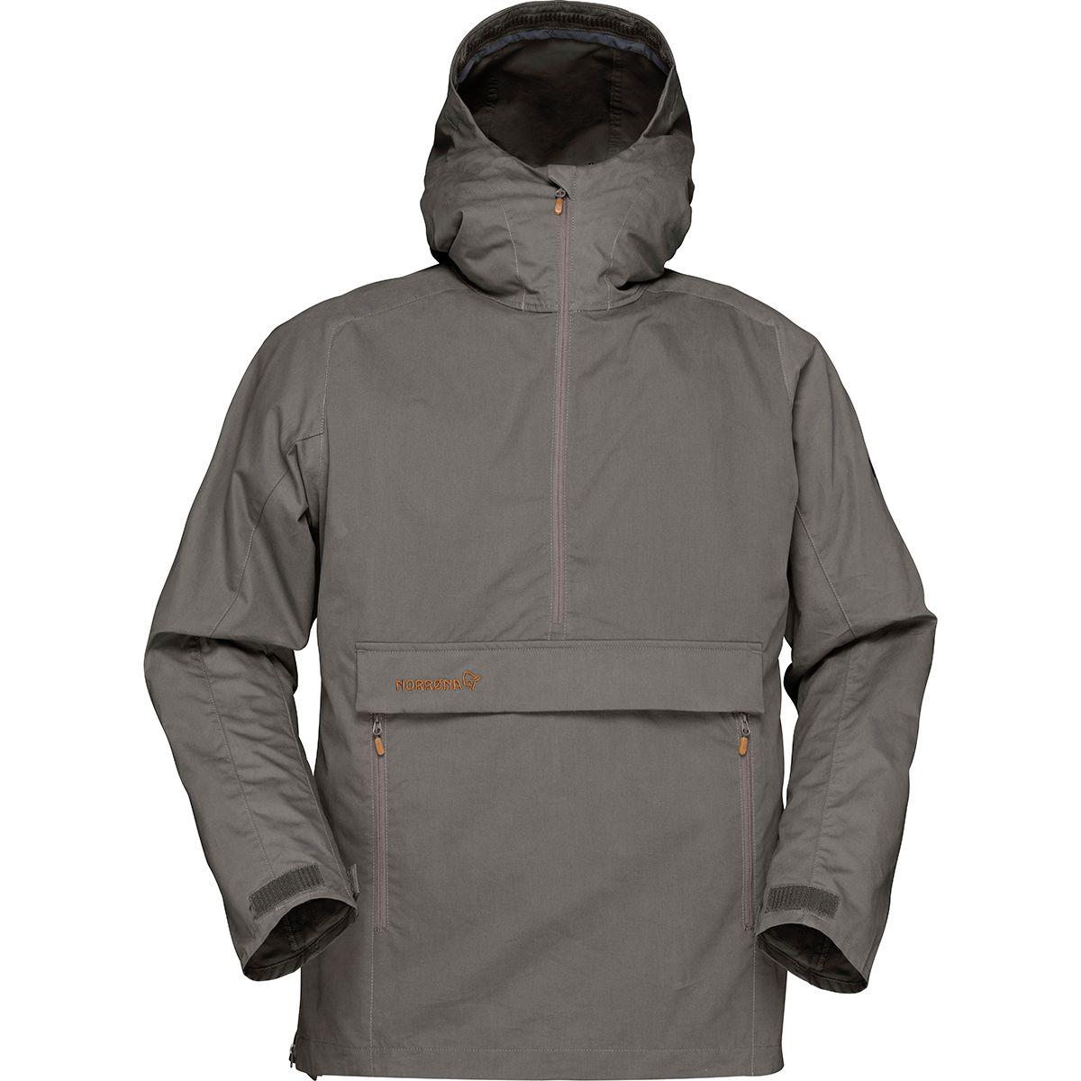 Norrøna Svalbard Cotton Anorak Jacket in Slate Grey (Gray) for Men - Lyst