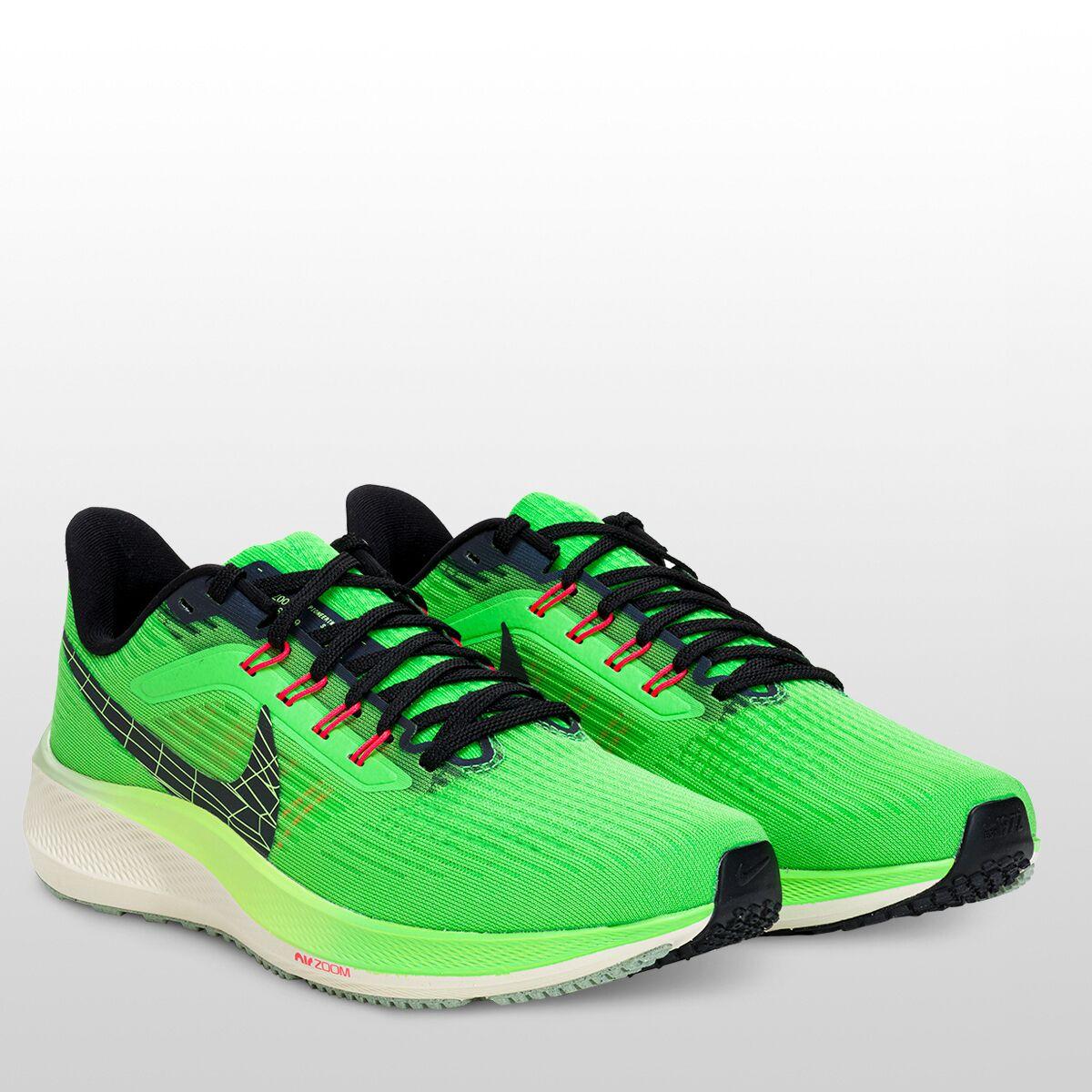 Nike Air Zoom Pegasus 39 Running Shoe in Green for Men | Lyst