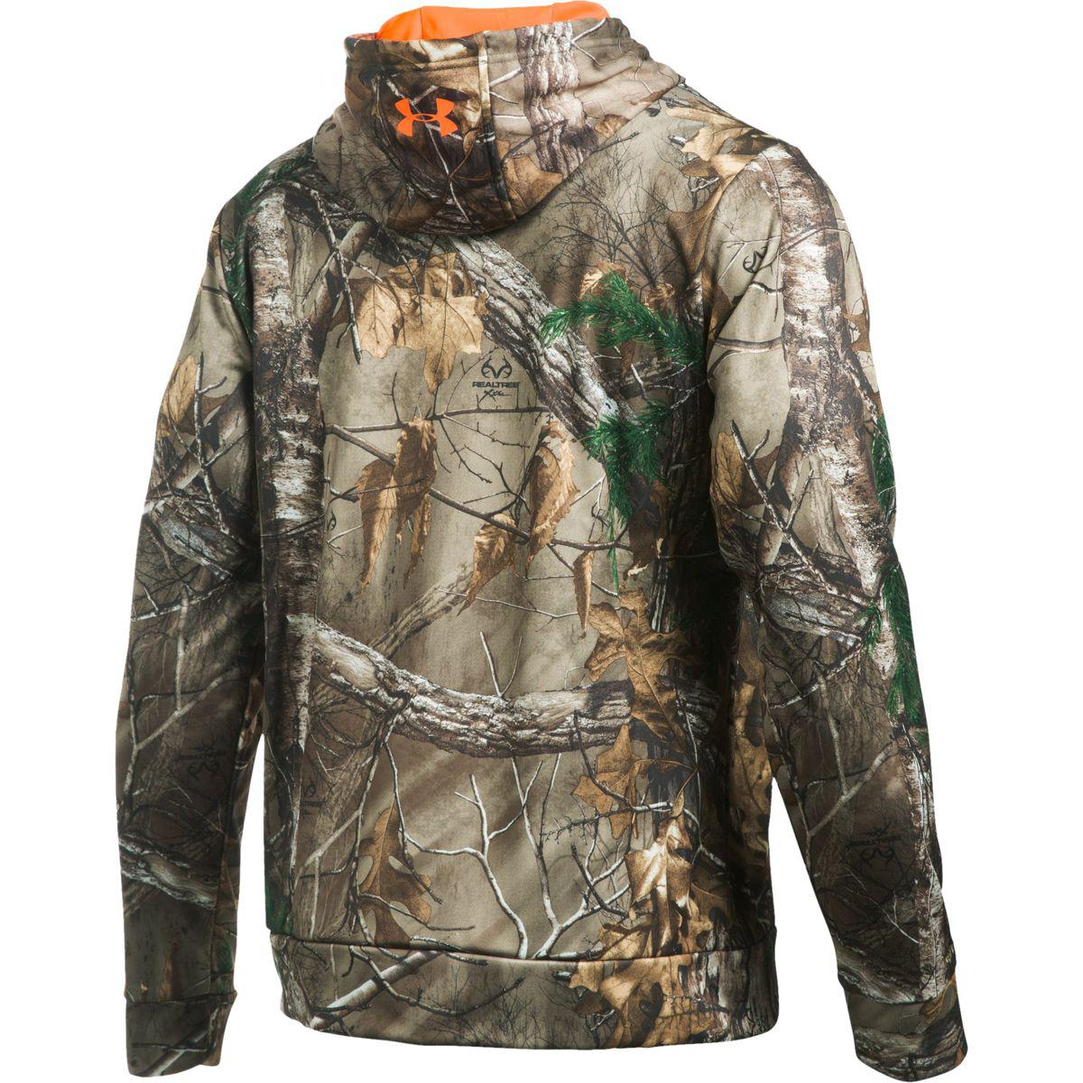 under armour camo pullover hoodie