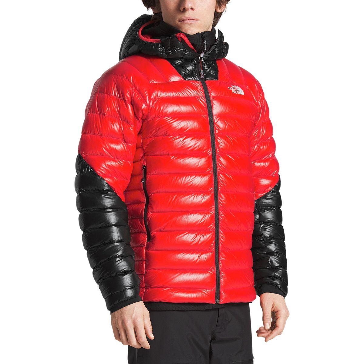 The North Face Synthetic Summit L3 Hooded Down Jacket in Red for Men - Lyst