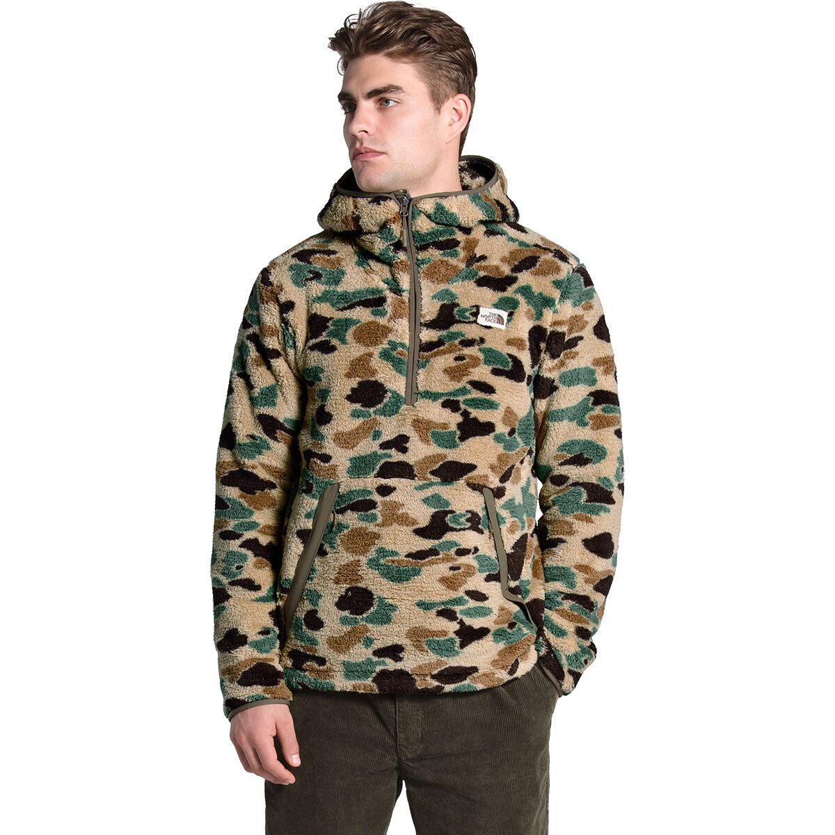 The North Face Fleece Campshire Hooded Pullover Hoodie in Green for Men ...
