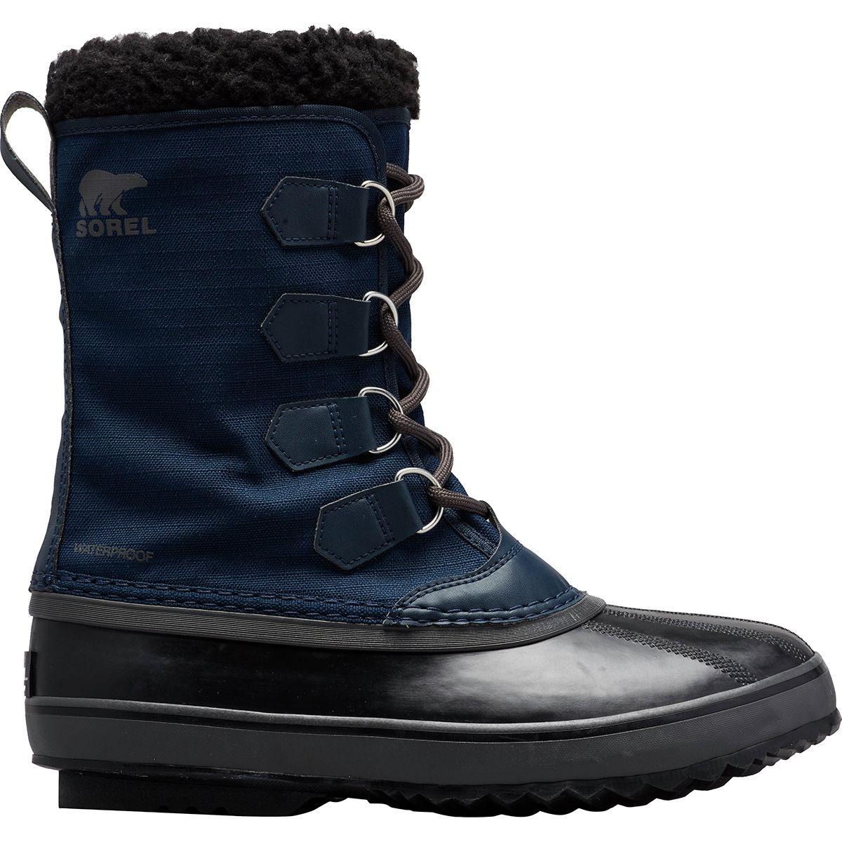 sorel boots blue laces