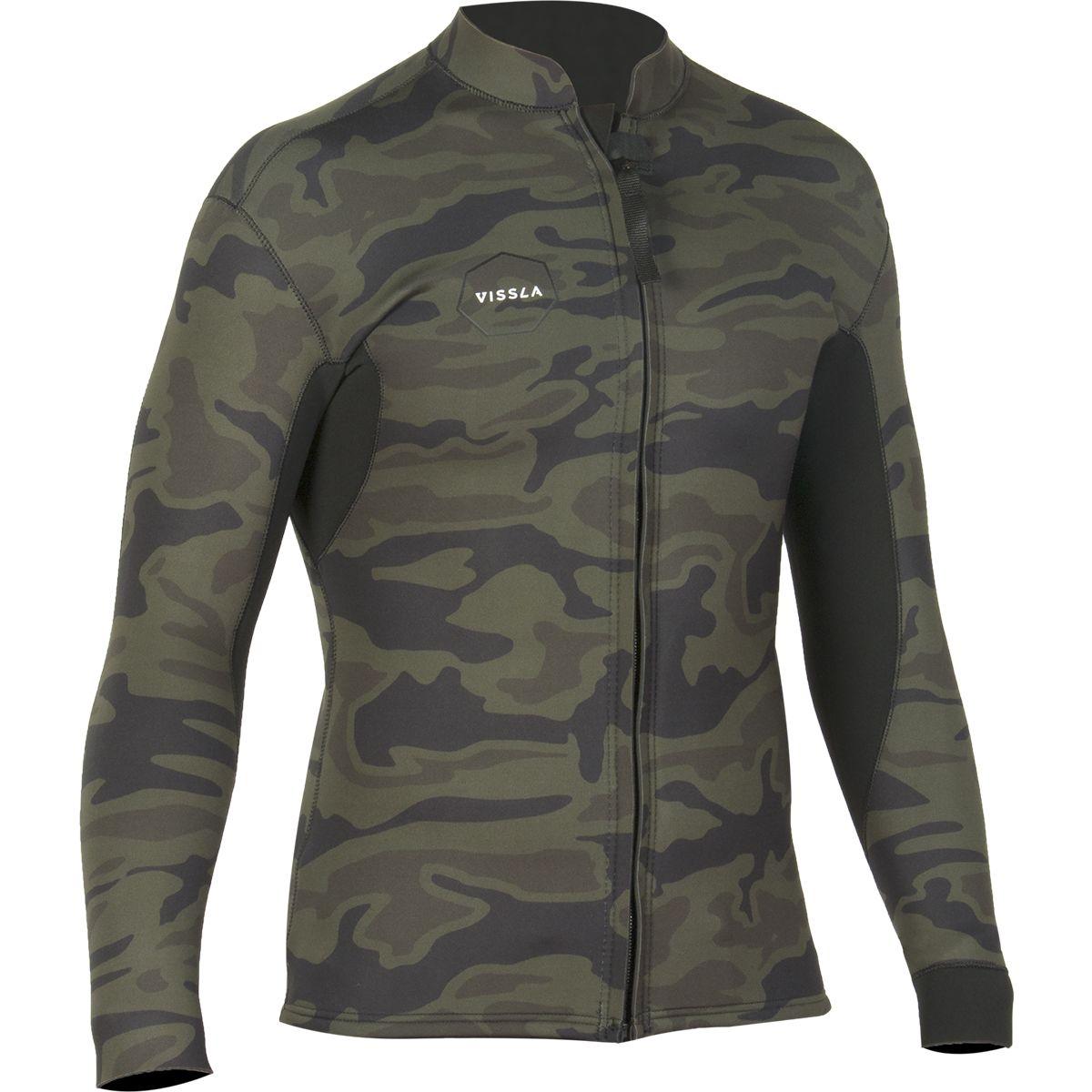 vissla front zip jacket