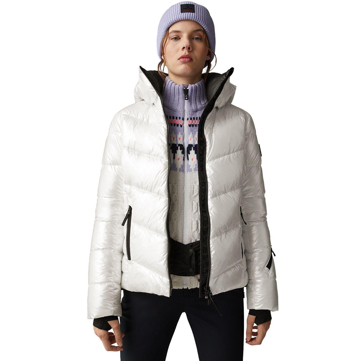 Bogner Fire + Ice Saelly Metallic Jacket Non-fur in Blue | Lyst