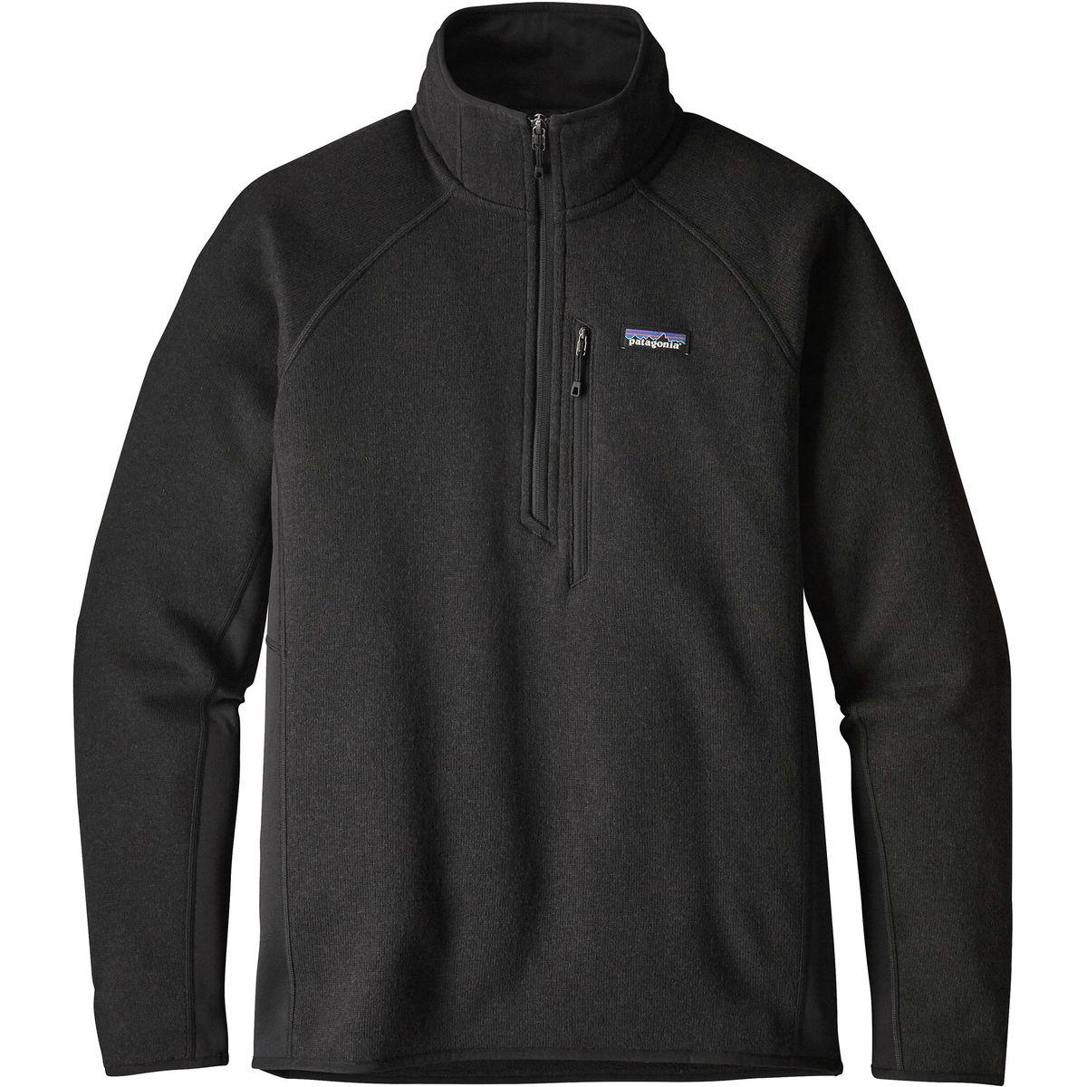 Patagonia Performance Better Sweater 1/4-zip Fleece Jacket in Black for ...