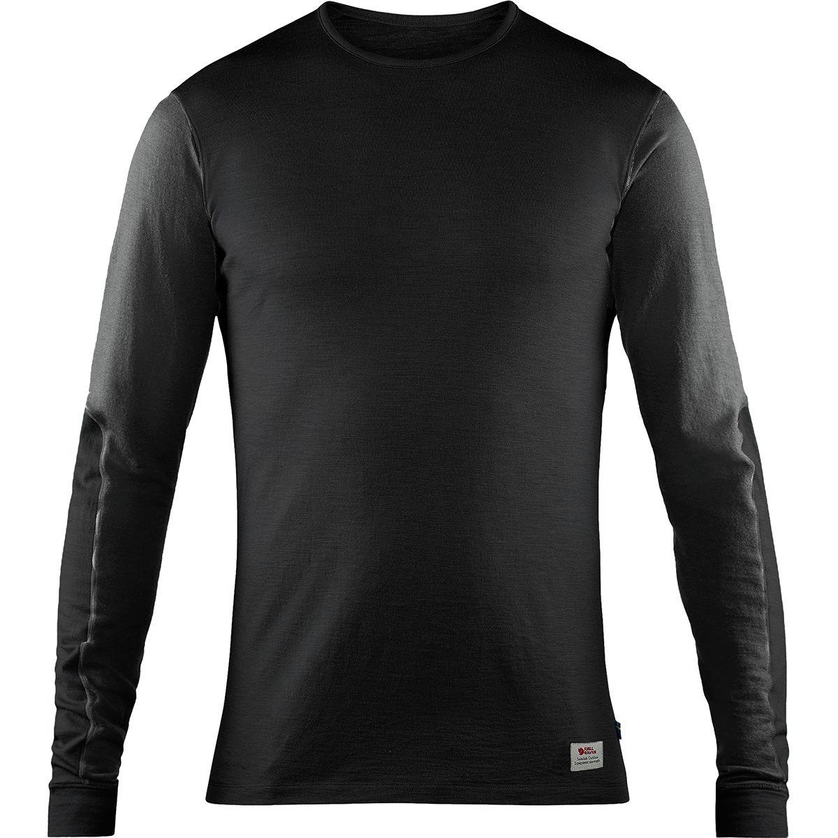 Fjallraven Keb Wool Longsleeve Tshirt in Black for Men Save 1 Lyst