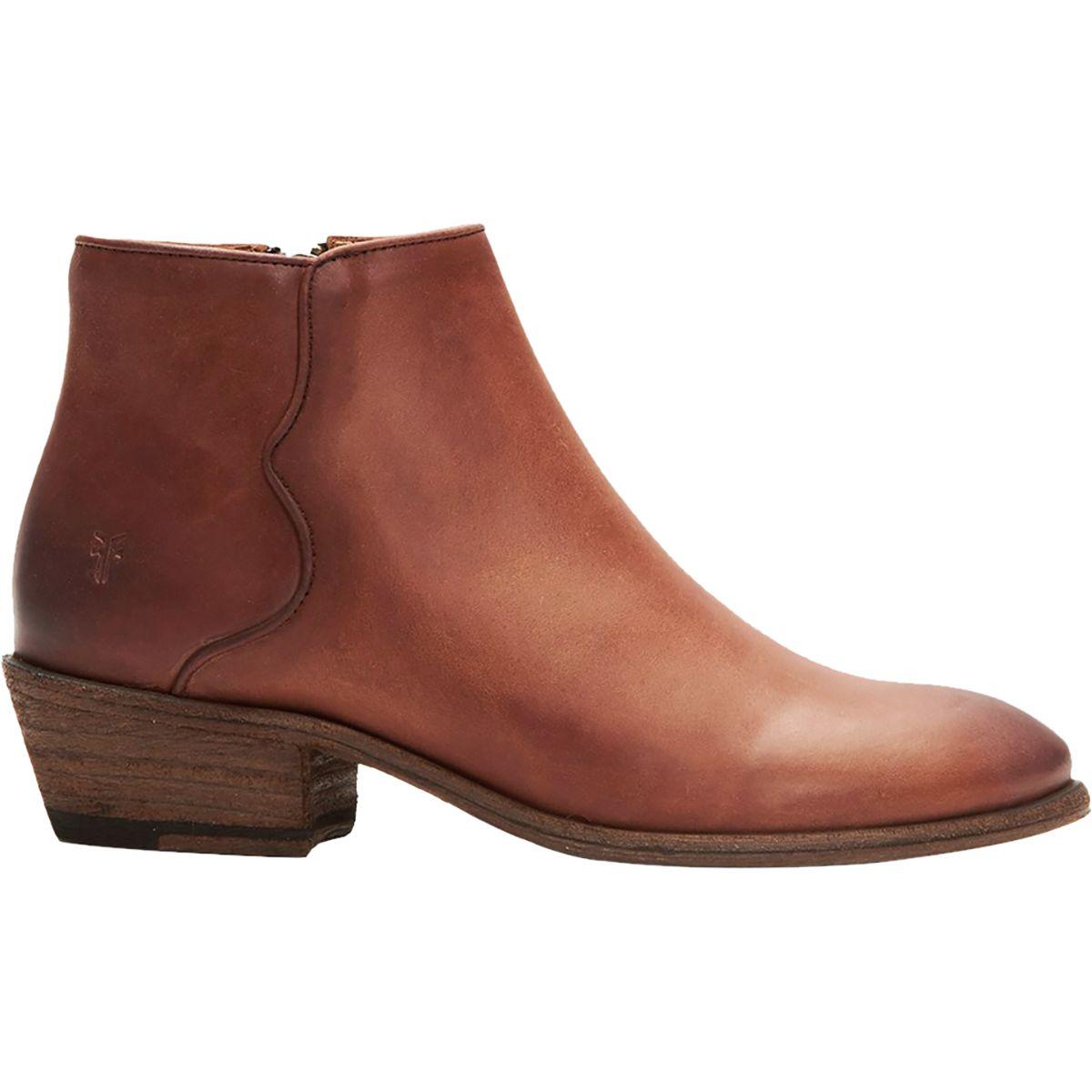 Frye Leather Carson Piping Bootie in Cognac (Brown) - Lyst