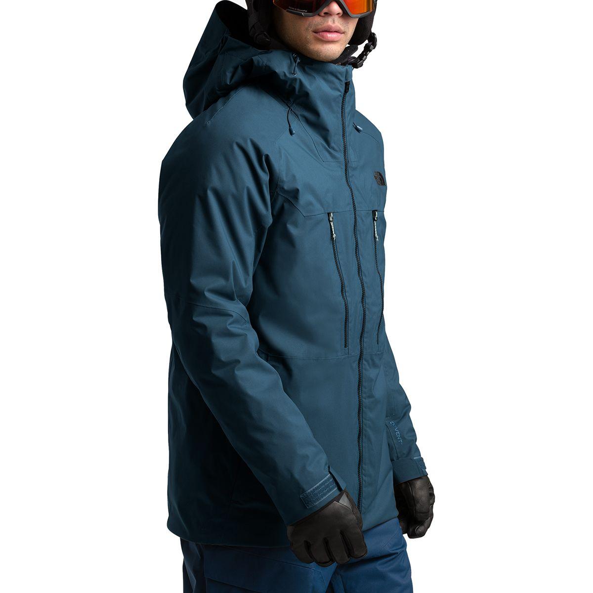 north face blue body warmer