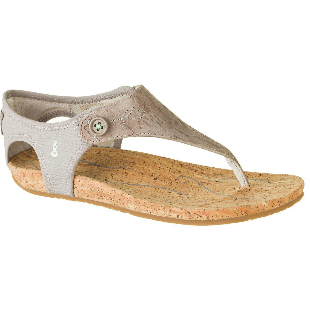 ahnu women's w serena cork sandal