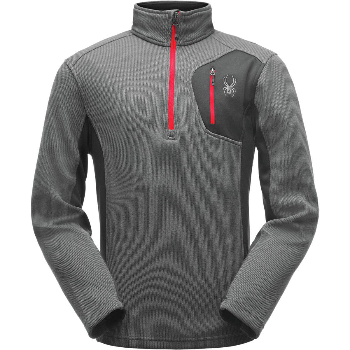Download Spyder Synthetic Bandit Half Zip Stryke Jacket in Gray for ...