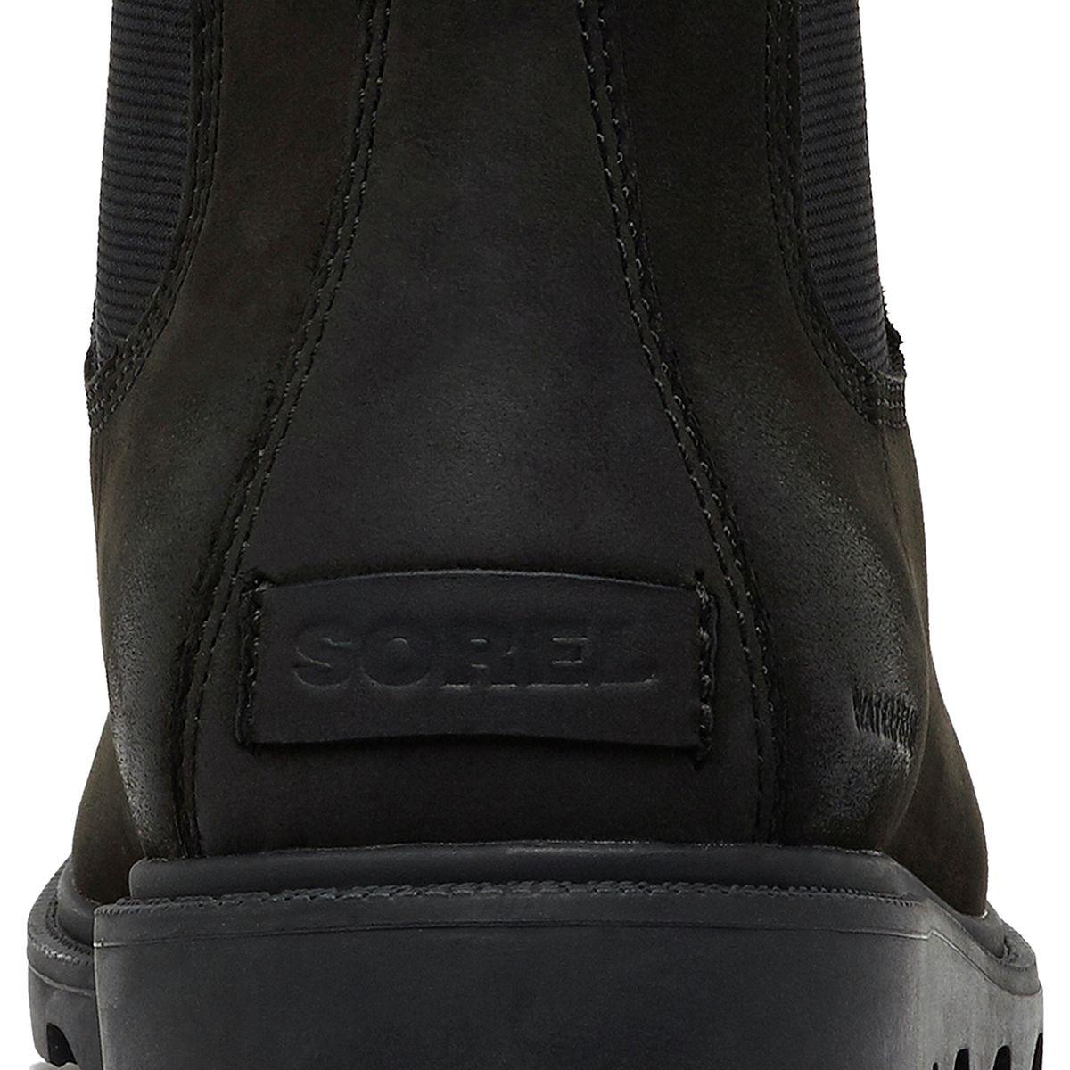 Sorel Women's Ainsley Chelsea Boot Waterproof Leather Comfort Winter Casual 