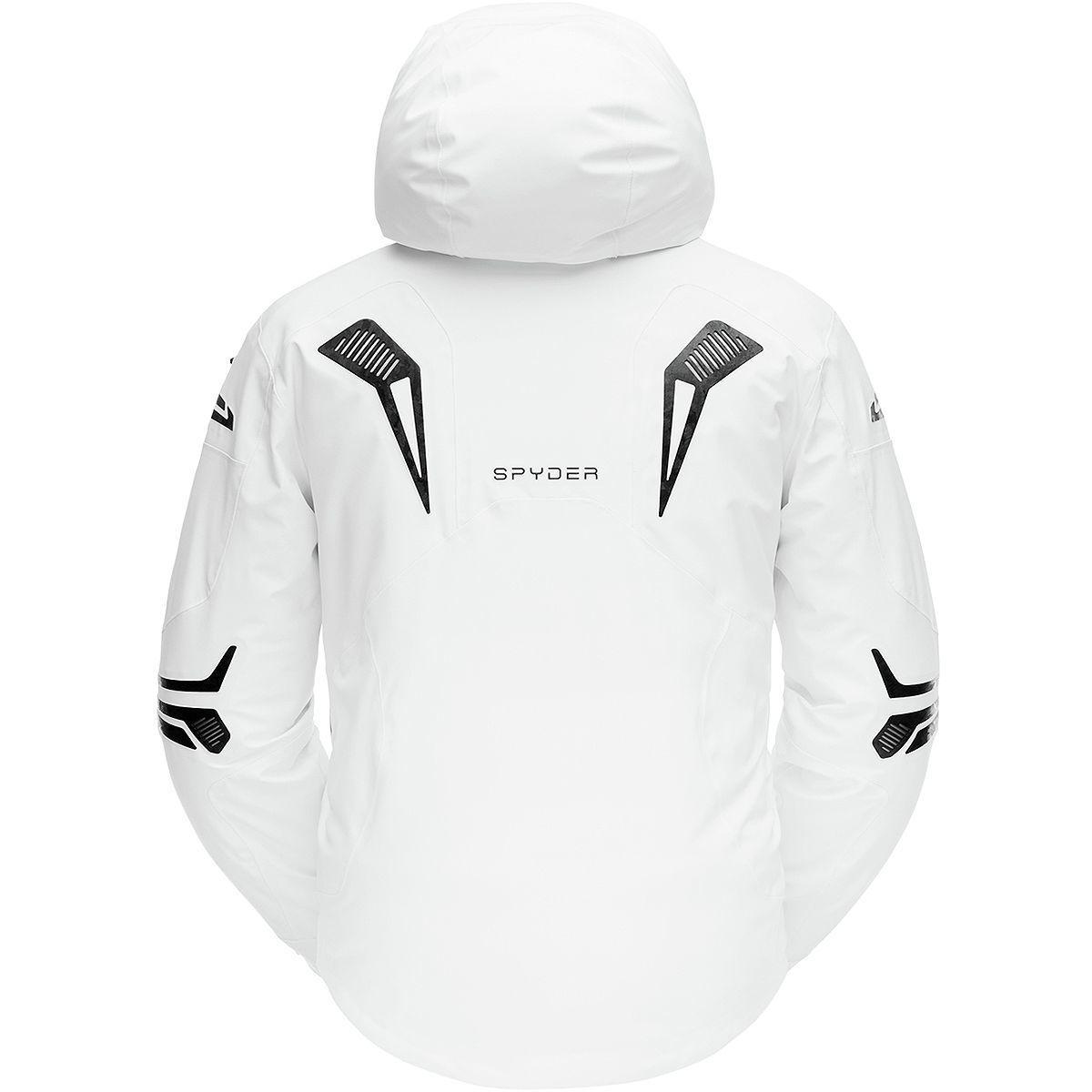 Spyder Pinnacle Gore-tex Jacket in White for Men | Lyst