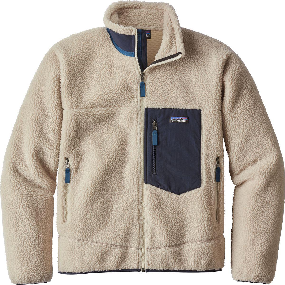 Patagonia Fleece Classic Retro-x Jacket in Natural for Men - Lyst