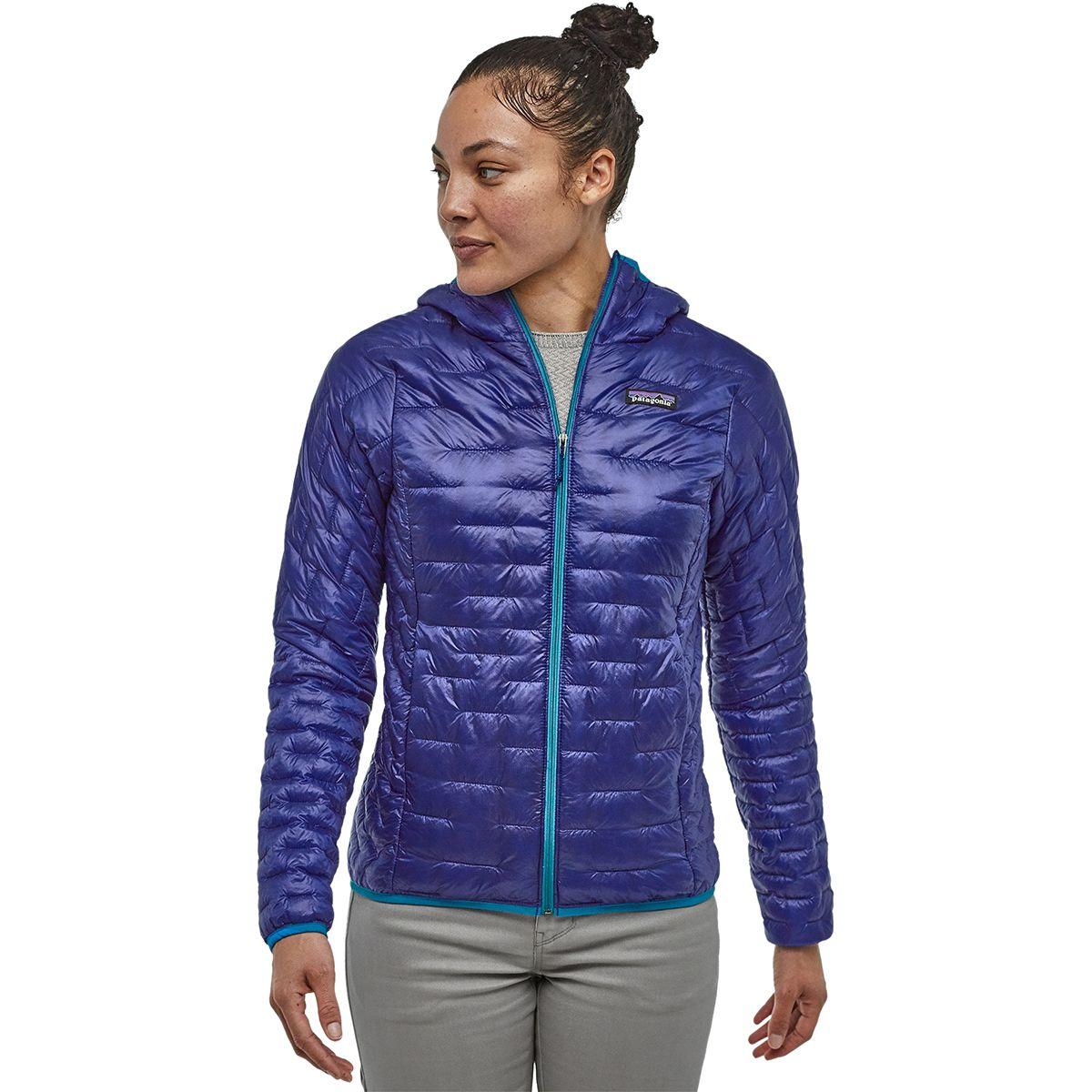 Patagonia Synthetic Micro Puff Hooded Insulated Jacket in Cobalt Blue