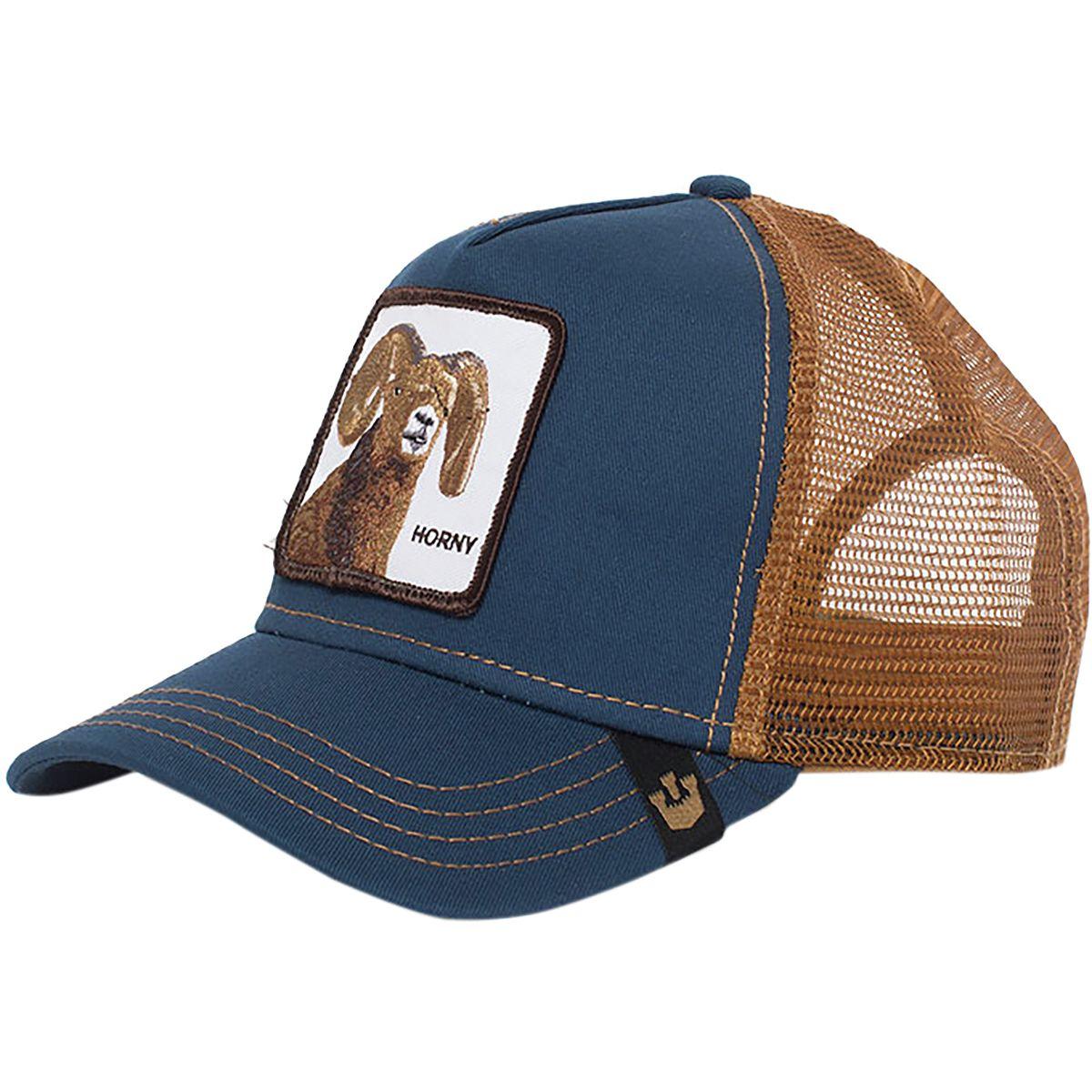 Goorin Bros Cotton Wild Collection Animal Farm Trucker Hat in Blue for