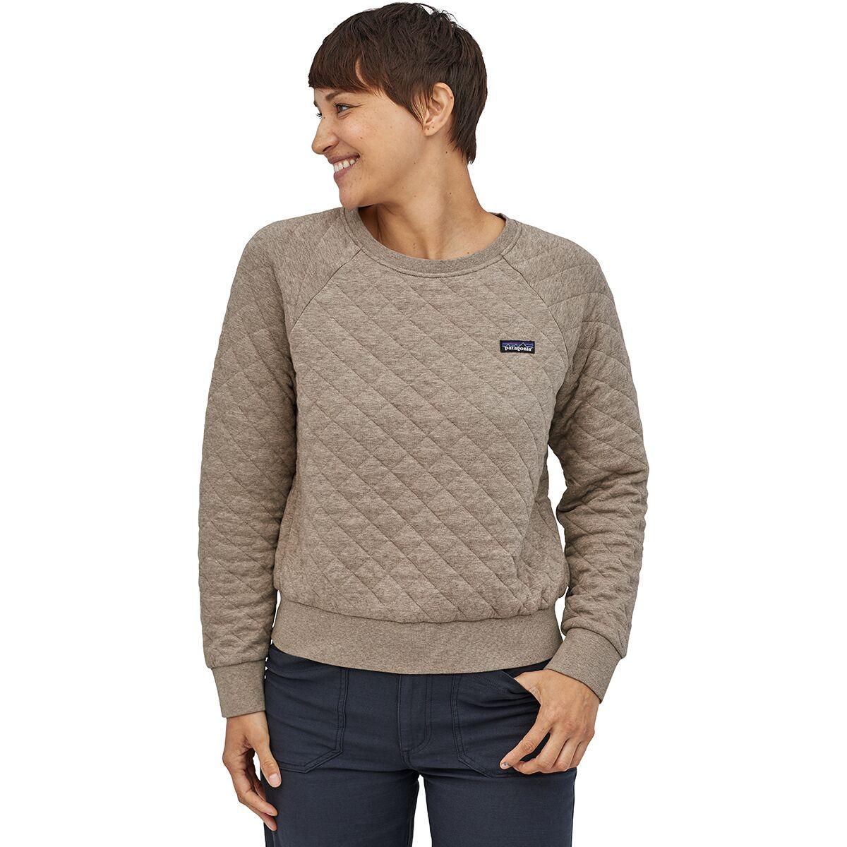 Patagonia Organic Cotton Quilt Crew Sweatshirt in Gray - Lyst