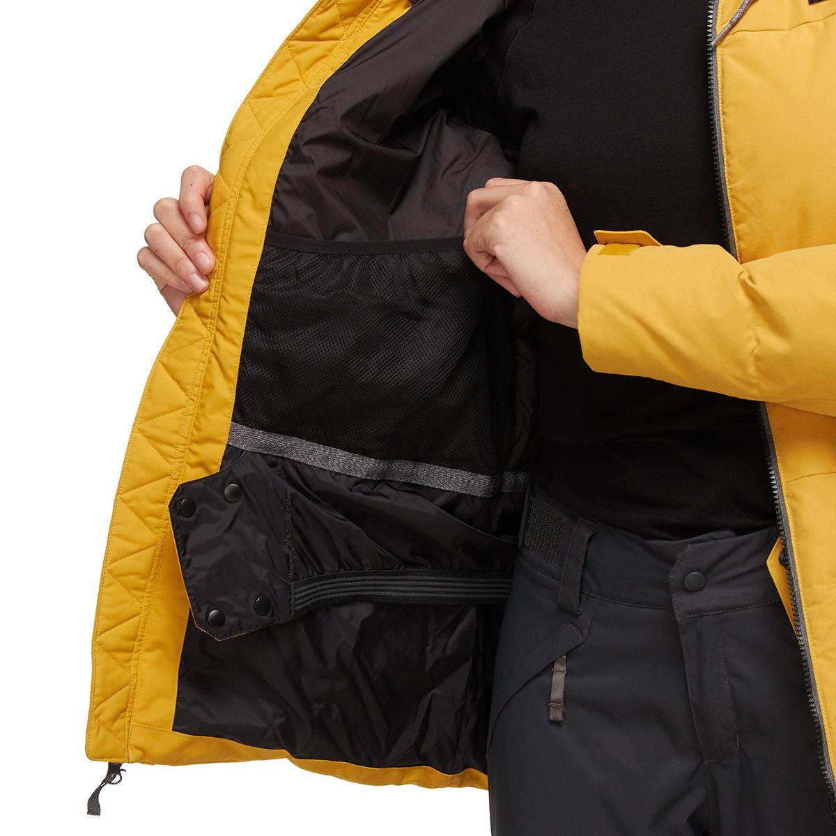 north face pallie down jacket yellow