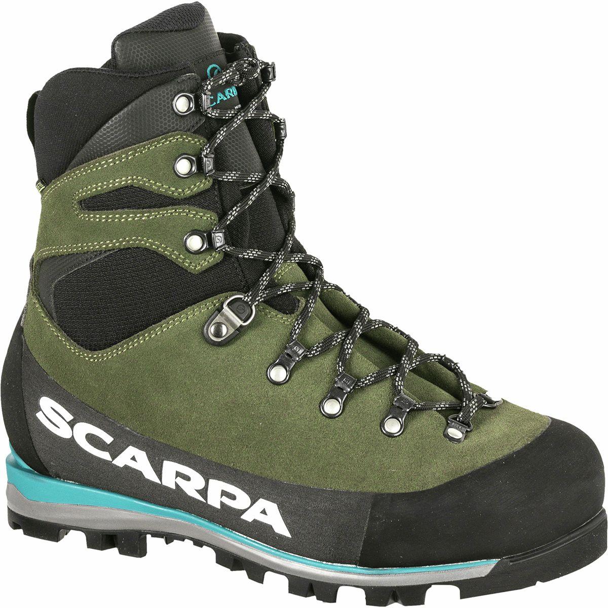 SCARPA Suede Grand Dru Gtx Mountaineering Boot in Forest (Black) for ...