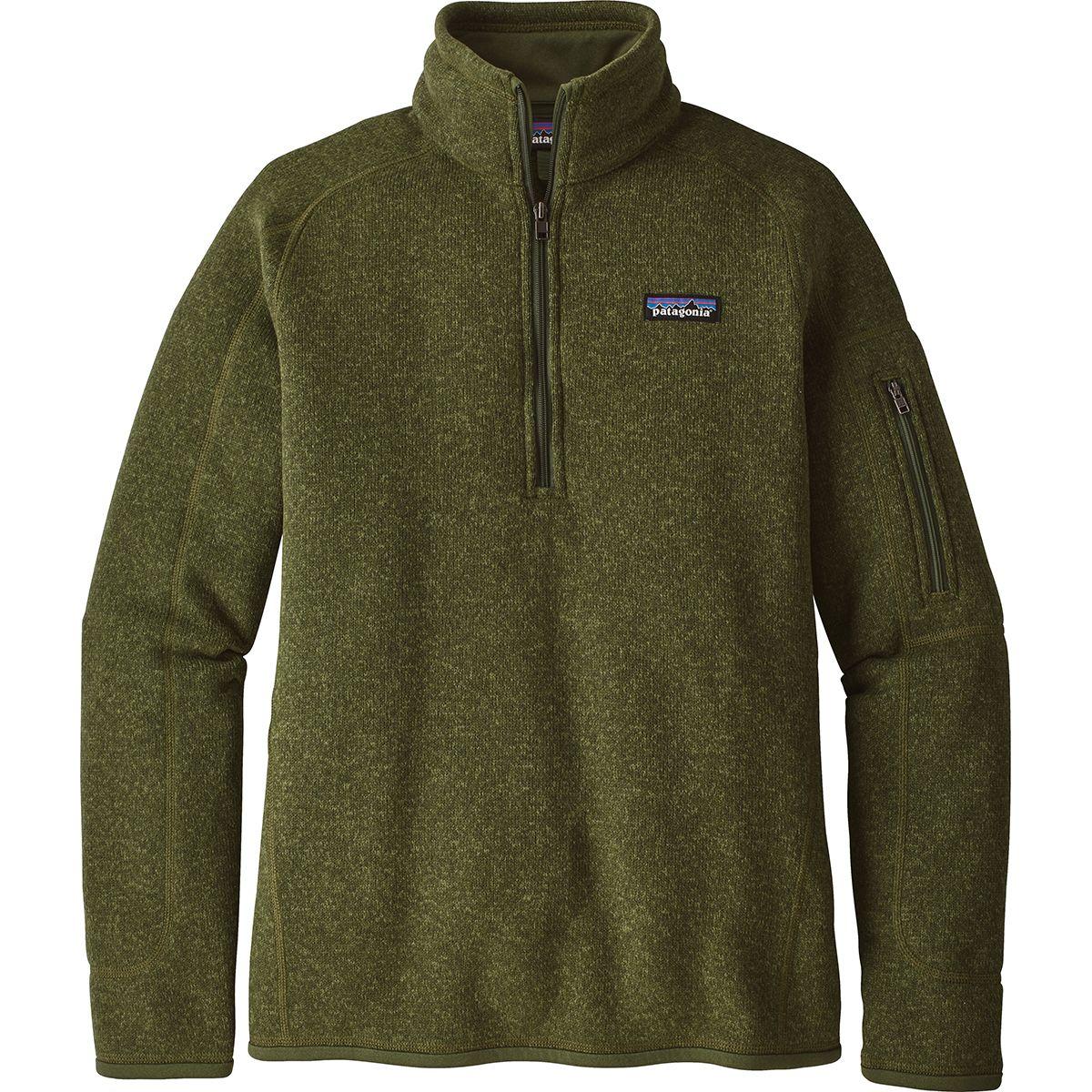 Patagonia Better Sweater 1/4-zip Fleece Jacket in Green - Lyst