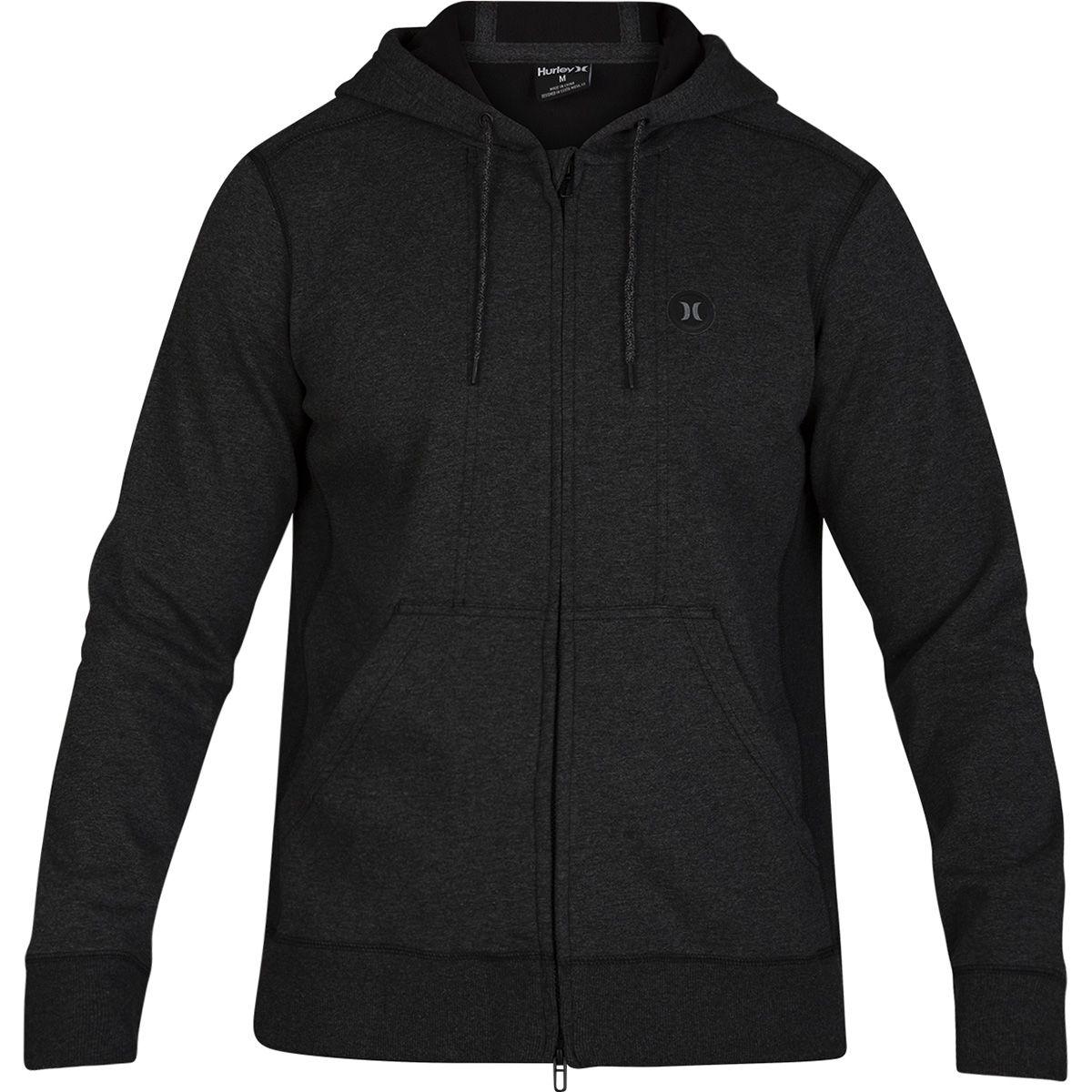 black zip fleece