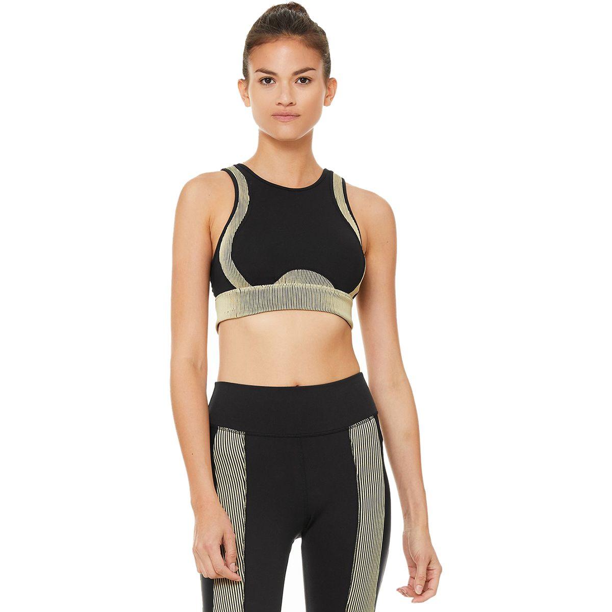 Alo Yoga Electric Bra In Black, Size Large Save 1 Lyst