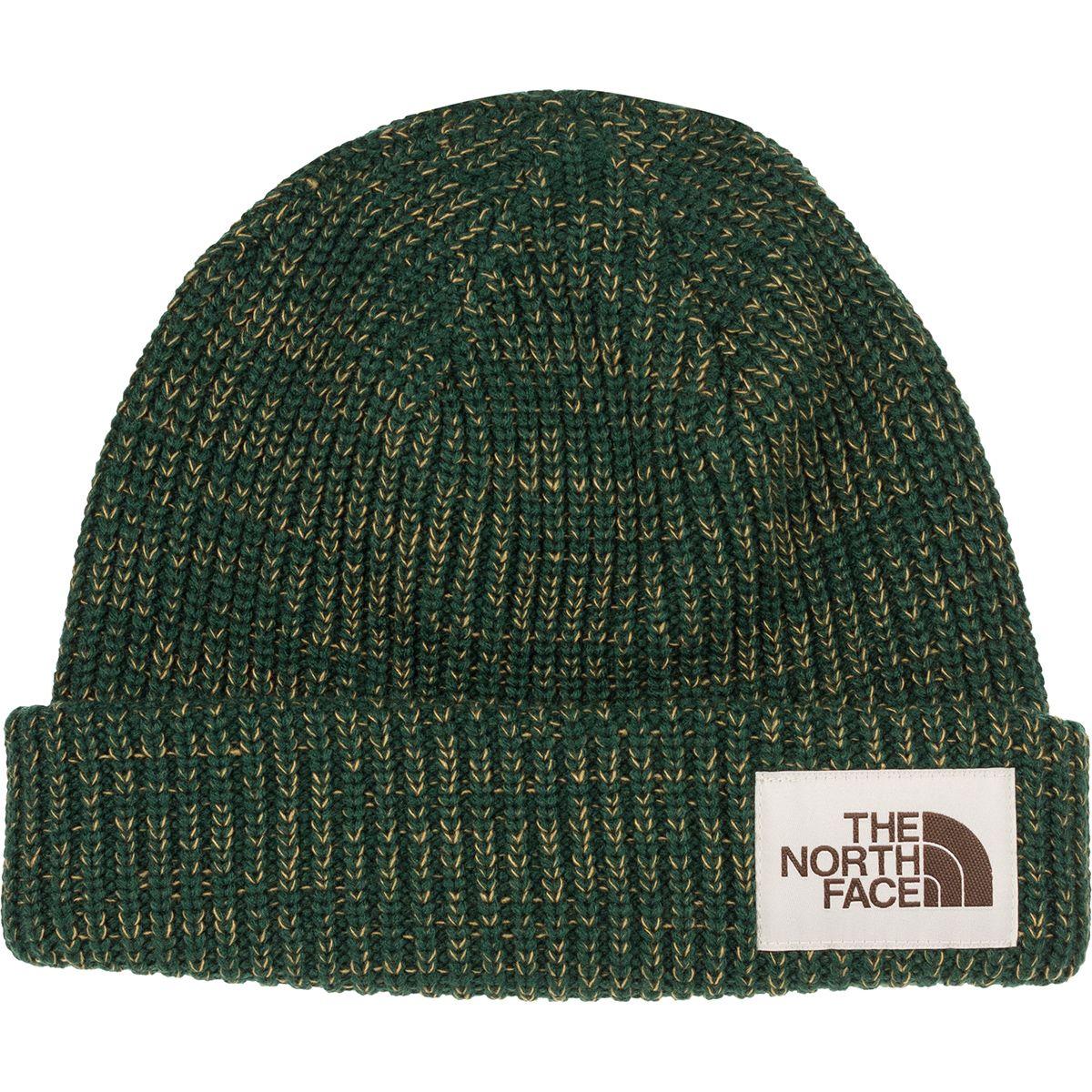 north face salty dog beanie green