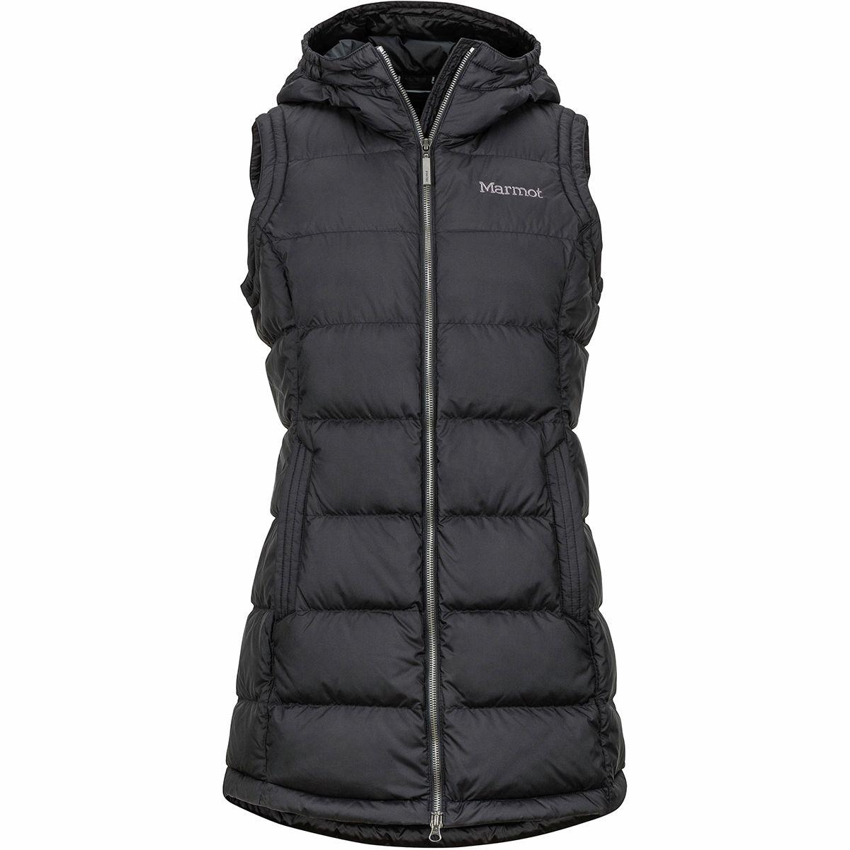 Marmot Synthetic Ithaca Hooded Vest in Black Lyst