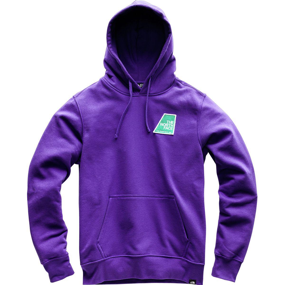 The North Face Graphic Patch Pullover Hoodie in Purple for Men | Lyst