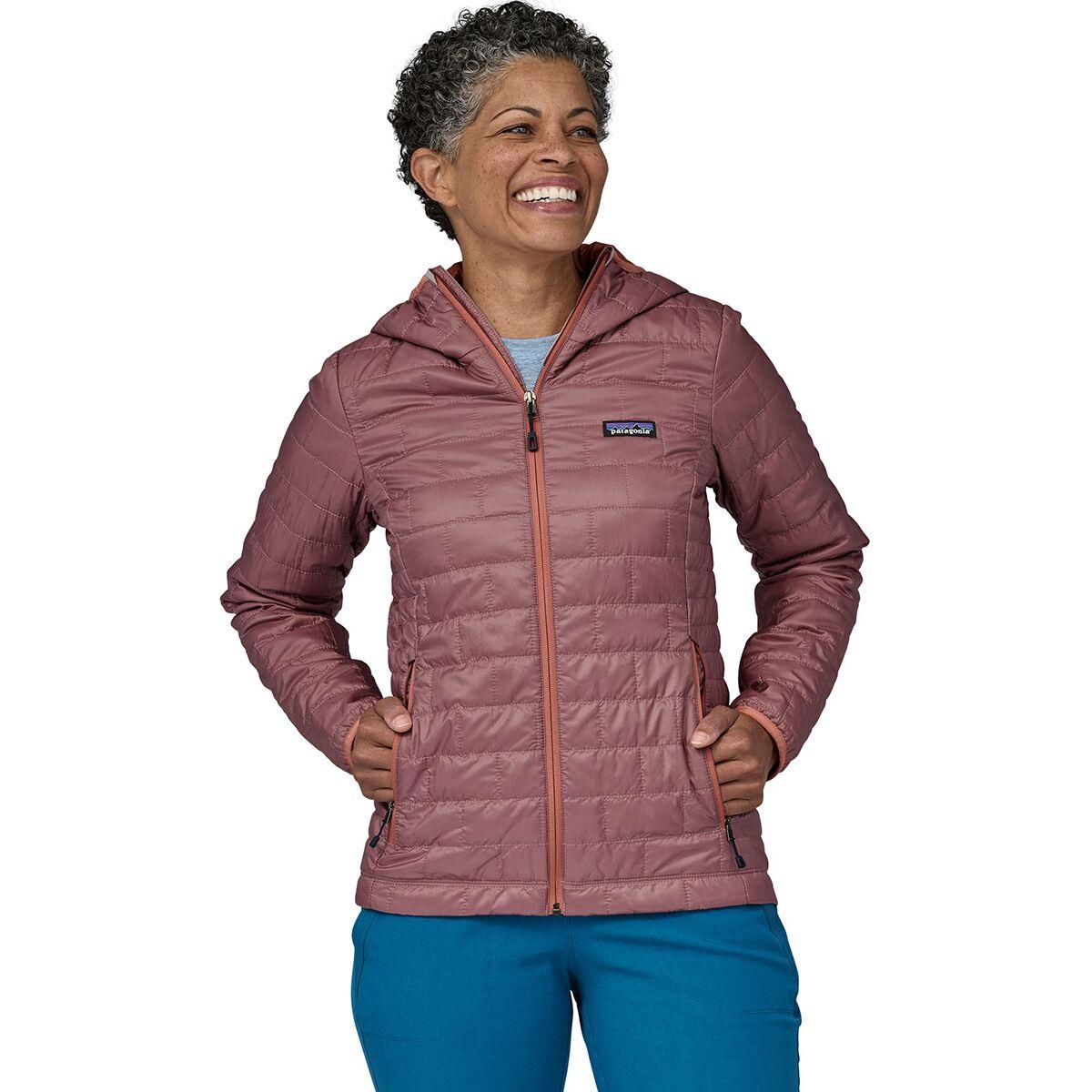 Patagonia Nano Puff Hooded Insulated Jacket in Purple | Lyst
